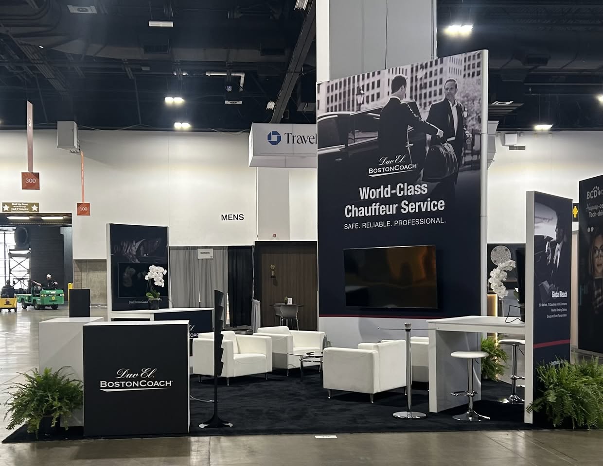Dav El | BostonCoach team at a business travel convention