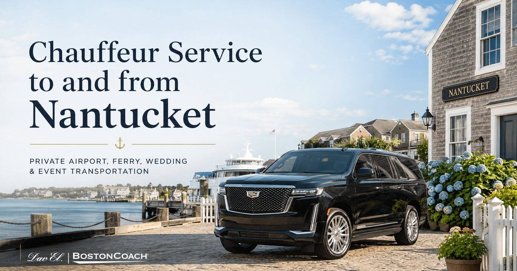 Nantucket Chauffeur Service | Private Car Service to and from Nantucket