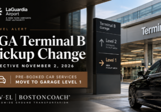 LGA Terminal B Pickup Change
