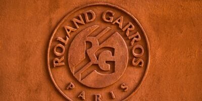 Atmosphere,(logo,Illustration),During,The,French,Open,,Grand,Slam,Tennis